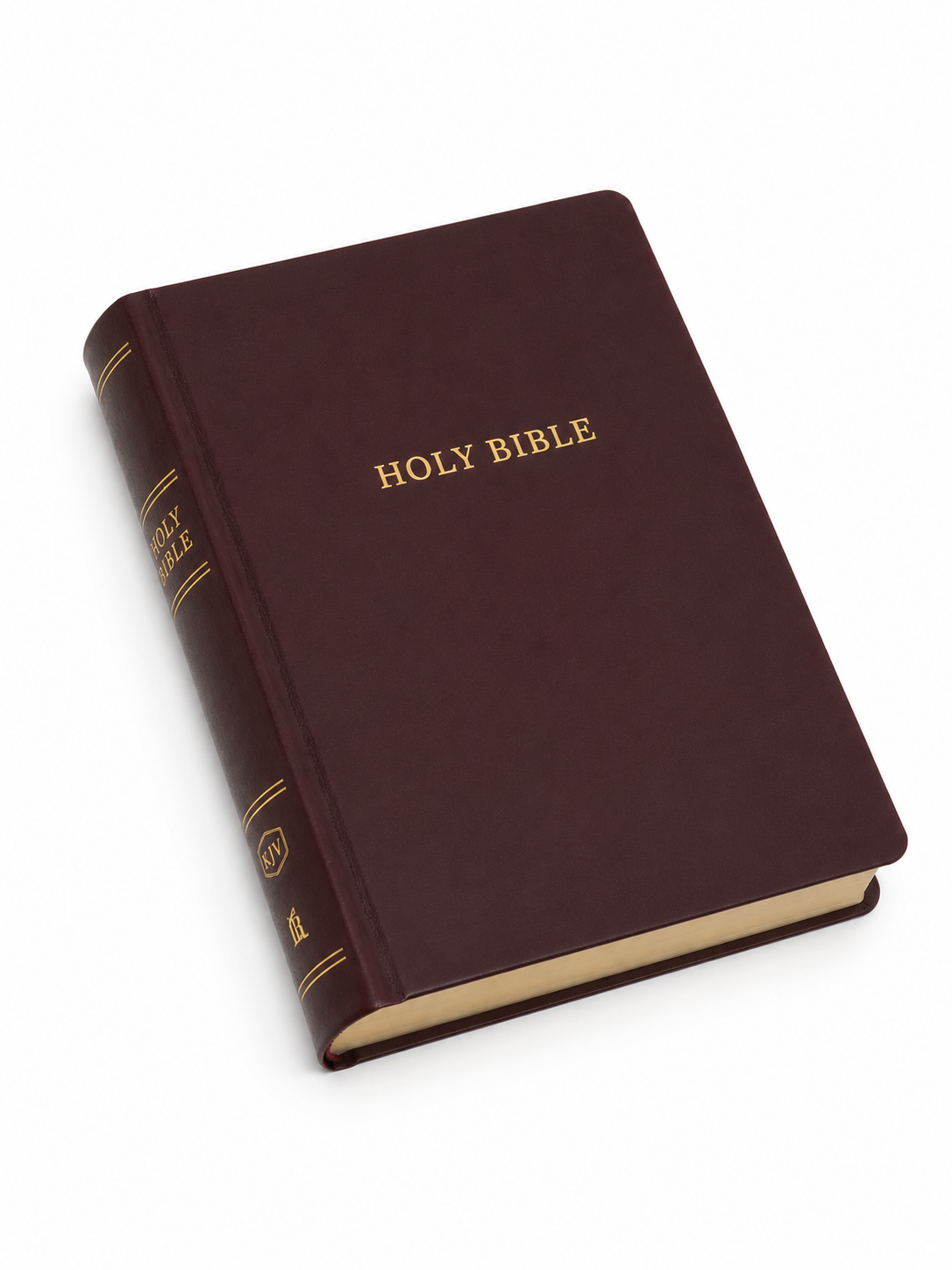 KJV Pew Bible Large Print Burgundy -  Hardcover