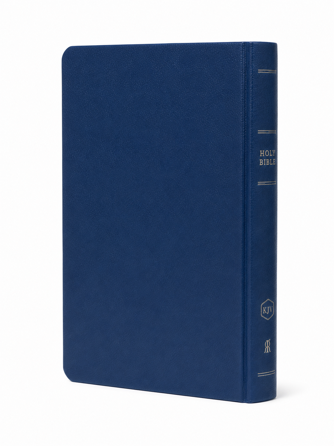 KJV Blue Leather Red Letter Bible - Imitation Leather