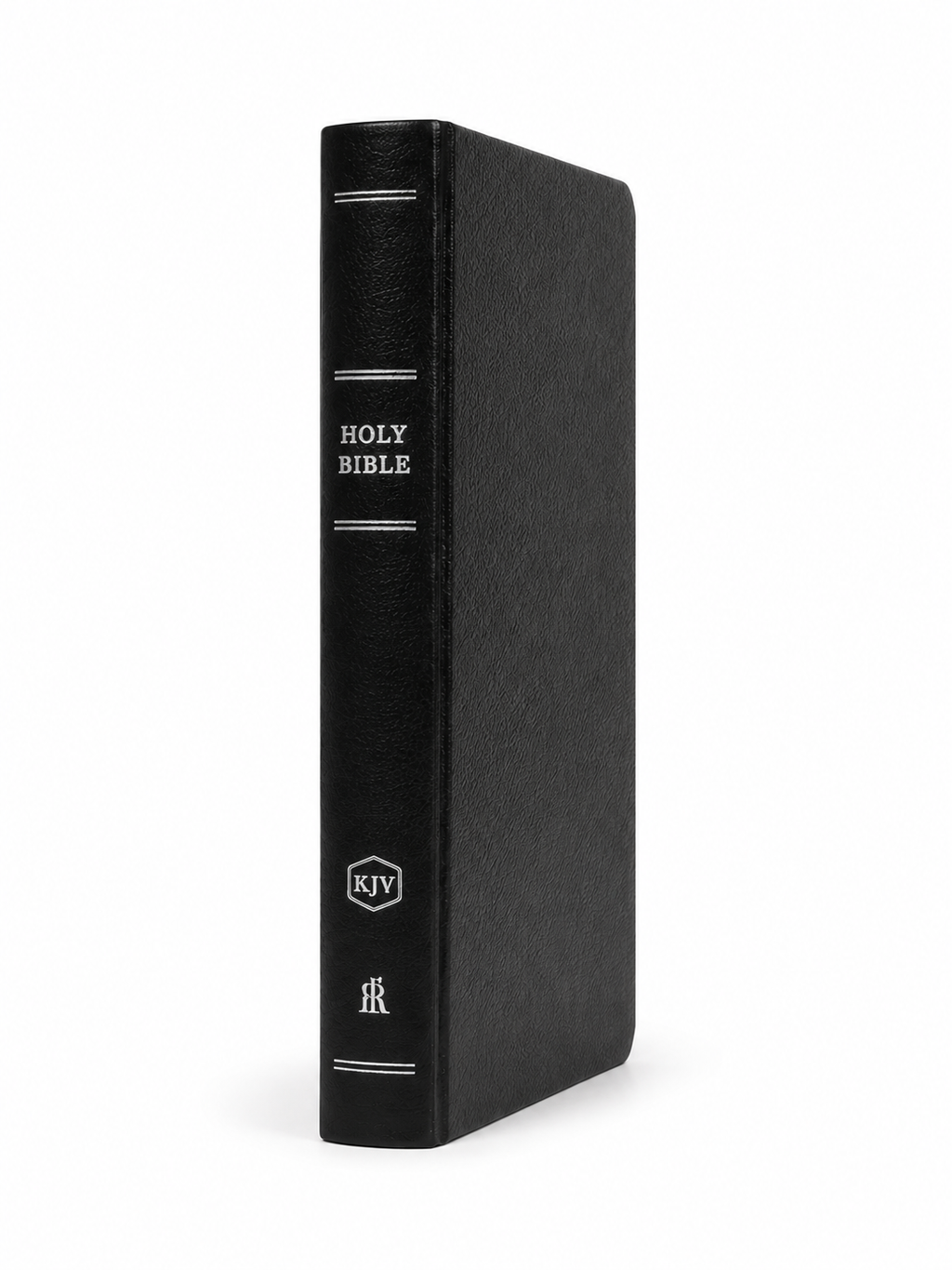 KJV Black Leather Red Letter Bible - Imitation Leather