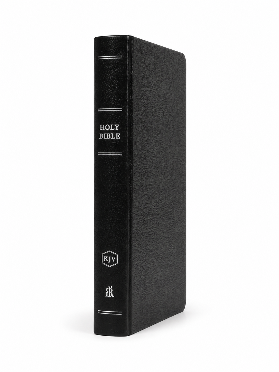 KJV Black Leather Red Letter Bible - Imitation Leather