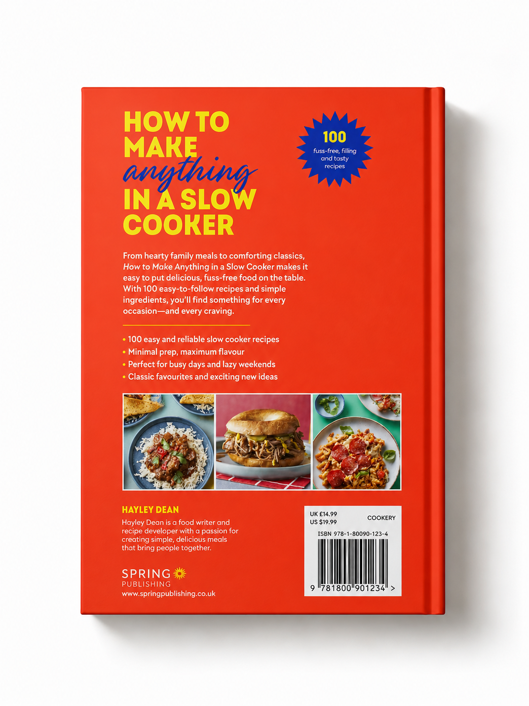 Slow Cooker Recipes Cookbook - Hardcover