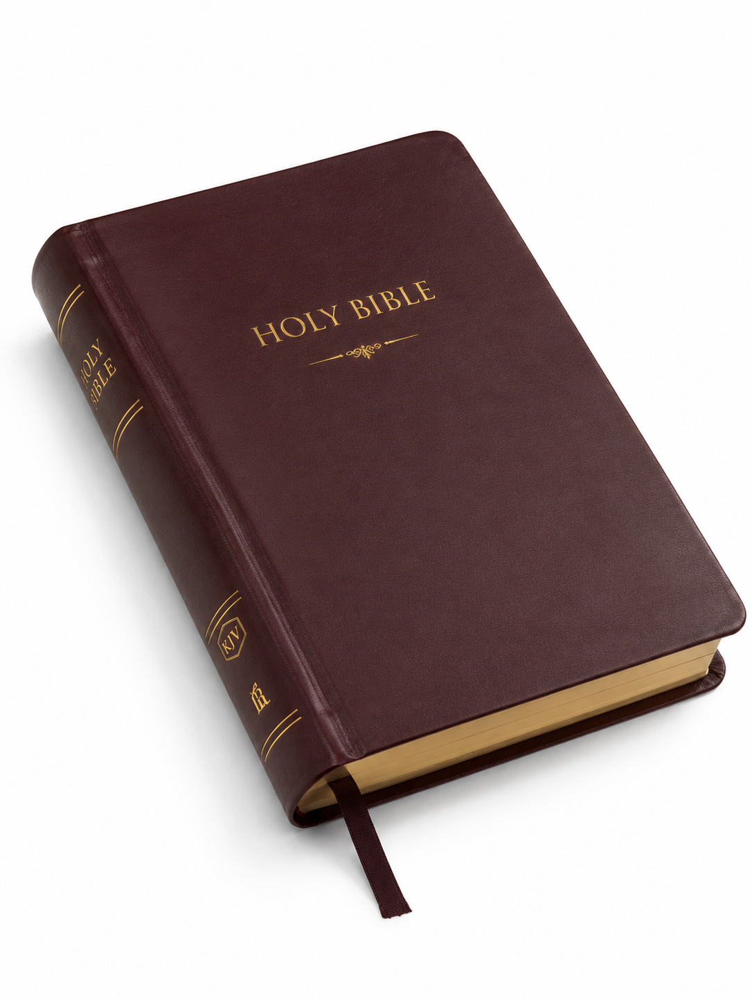 KJV Pew Bible Large Print Burgundy -  Hardcover