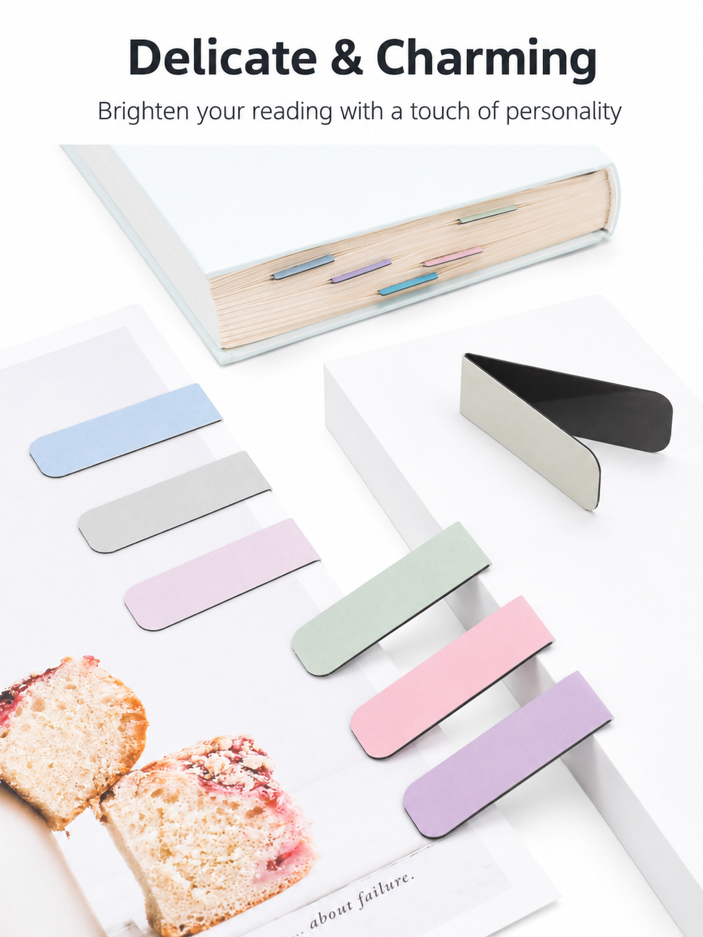Magnetic Bookmarks Set 12 Pcs