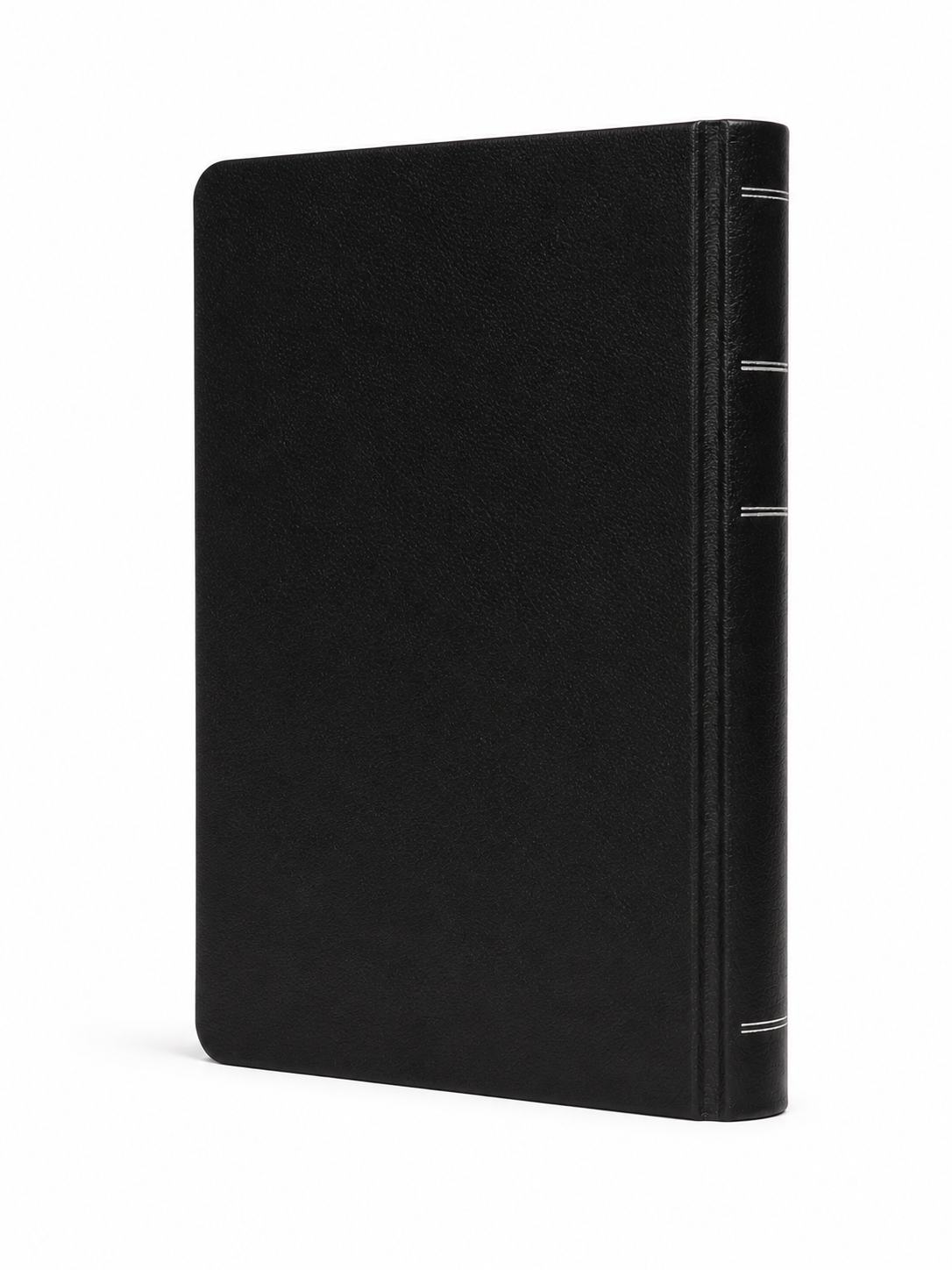 KJV Black Leather Red Letter Bible - Imitation Leather
