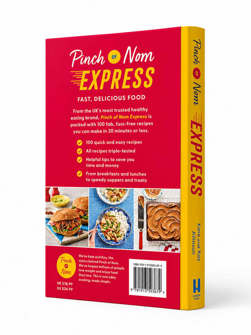 Pinch of Nom Express Recipe Book - Hardcover