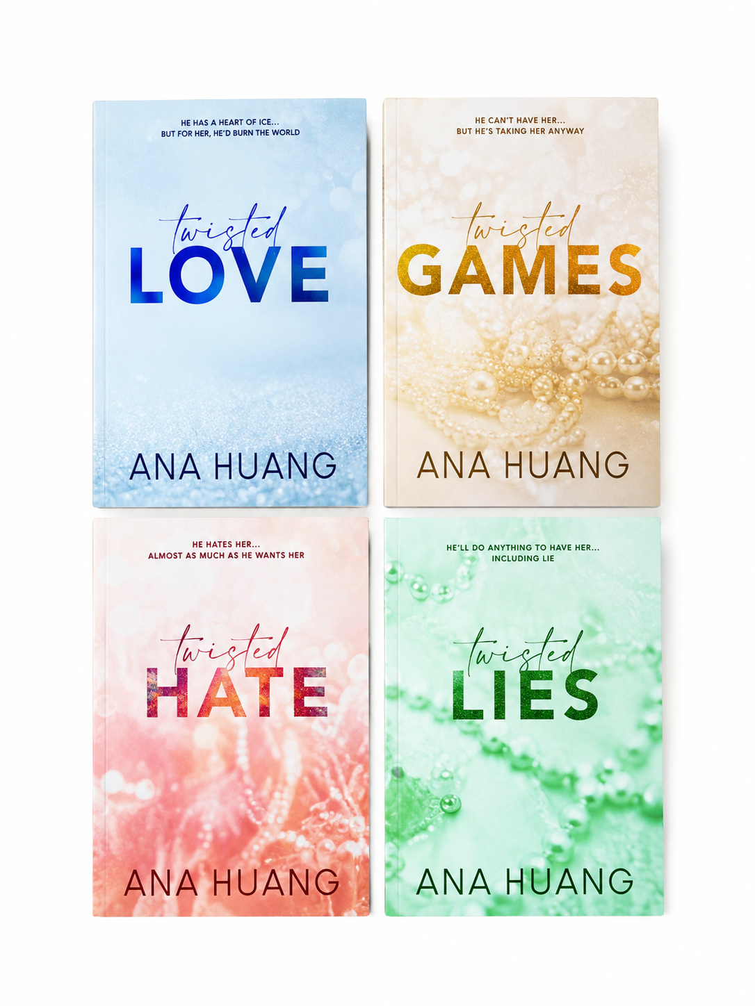 Twisted Series 4 Book Set Ana Huang - Paperback
