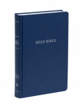 KJV Blue Leather Red Letter Bible - Imitation Leather